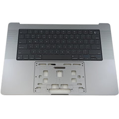 Apple MacBook Pro A2485 Top Case & Keyboard Space Grey 661-21974 UK ISO