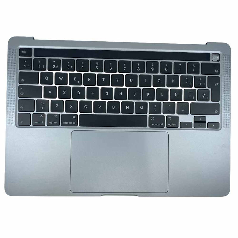 Apple MacBook Pro 13" A2251 2020 Topcase Space Grey Keyboard Touchbar Spanish